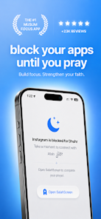 Imagen 0 para SalahScreen: Prayer Focus