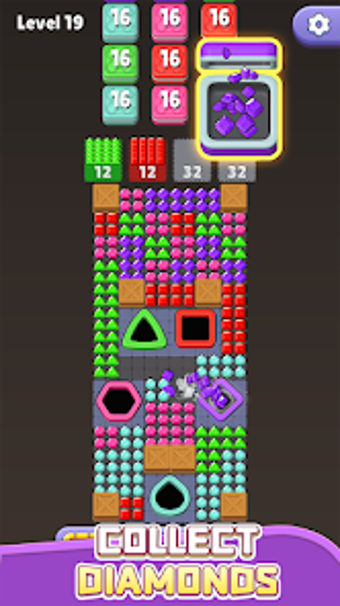 Image 0 for Hole Gems Puzzle