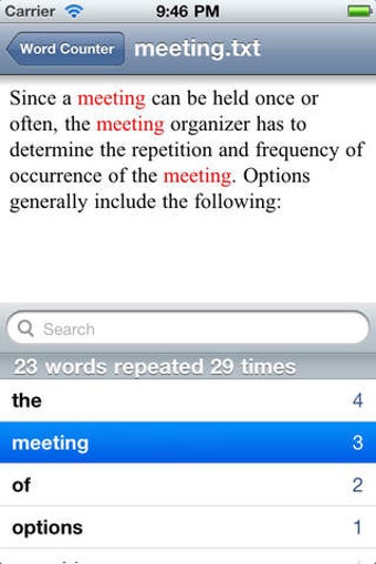 Image 0 for Word Counter Word Repeate…