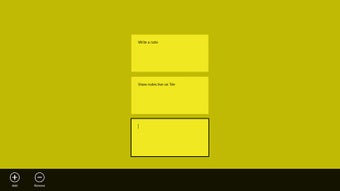 Imagen 0 para Yellow Note for Windows 8