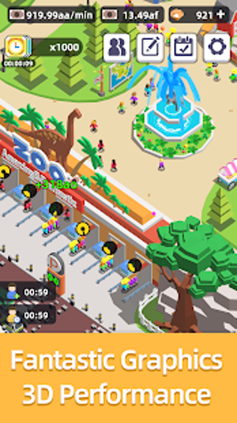 Imagen 1 para Idle Zoo Tycoon (Early Ac…