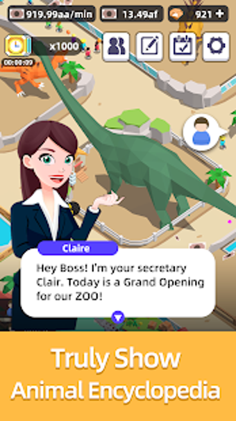 Imagen 3 para Idle Zoo Tycoon (Early Ac…