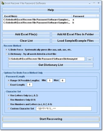 Imagen 0 para Excel Recover File Passwo…