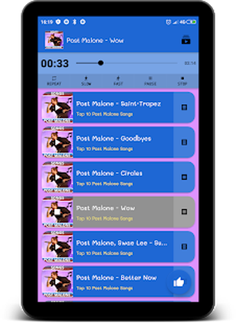 Imagen 0 para Post Malone Songs plus Ly…