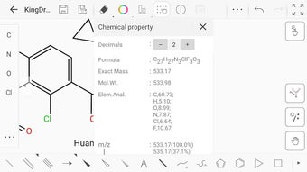 Image 1 for KingDraw Chemical Structu…