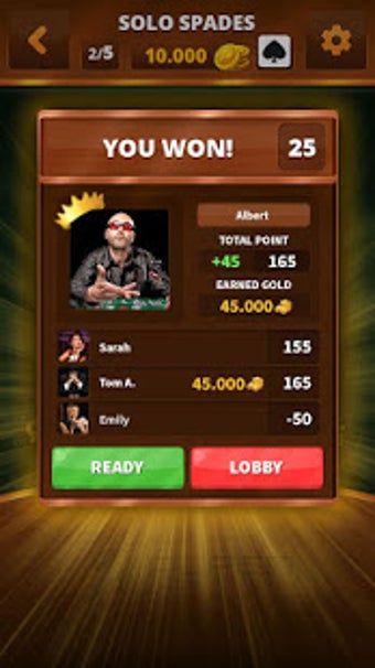 Imagen 1 para Spades -Batak HD Online