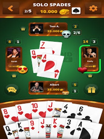 Imagen 3 para Spades -Batak HD Online