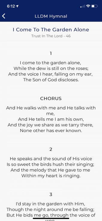 Image 1 for LLDM Hymnal