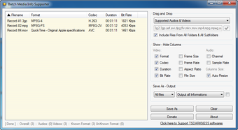 Imagen 0 para Batch Media Info Supporte…