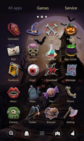 Image 2 for Halloween Night GO Theme