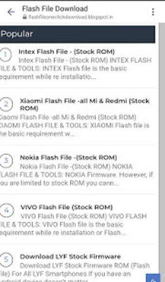 Image 0 for All Mobile Flash File Dow…