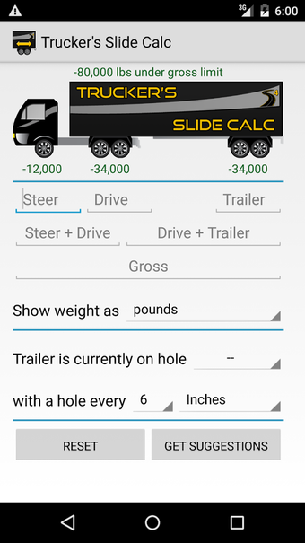 Image 0 for Trucker's Slide Calc