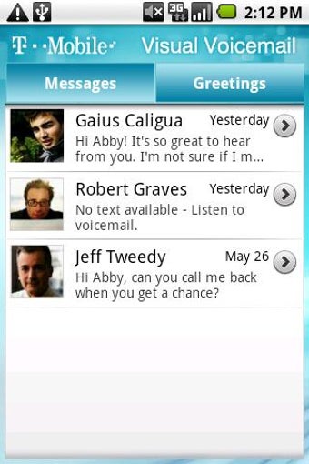 Image 2 for T-Mobile Visual Voicemail