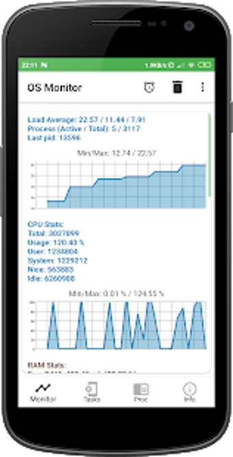 Imagen 1 para OS Monitor: Tasks Monitor