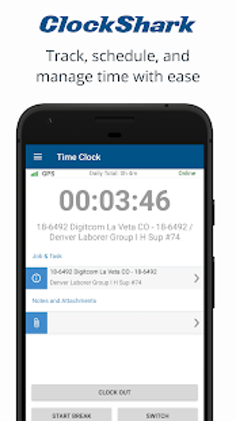 Image 0 for ClockShark - Time Clock A…