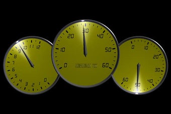 Image 0 for 0 to 60 Speedo Clock