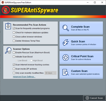 Image 0 for SuperAntiSpyware Free Edi…