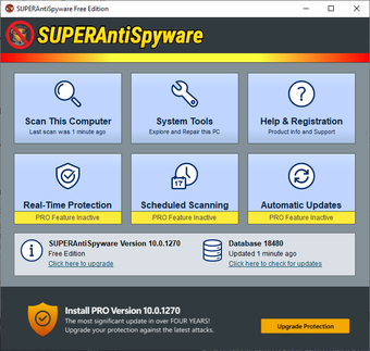 Image 1 for SuperAntiSpyware Free Edi…