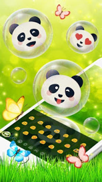 Imagen 2 para Lovely Cute Bubble Panda …