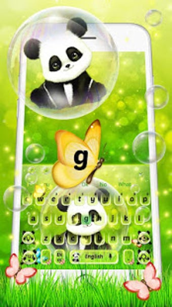 Imagen 0 para Lovely Cute Bubble Panda …