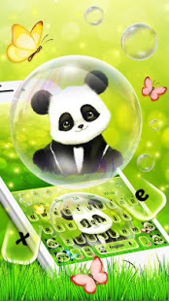 Imagen 1 para Lovely Cute Bubble Panda …