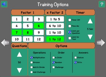 Image 2 for Times Table Trainer