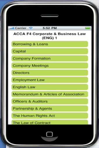 Image 0 for ACCA F4 Corporate & Busin…