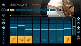 Imagen 1 para Music Maker Jam for Windo…
