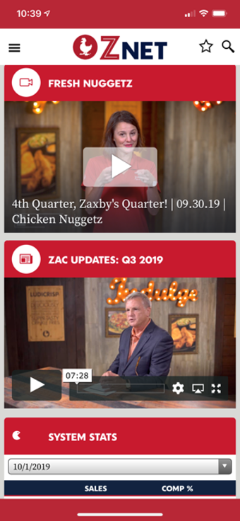 Image 0 for Zaxby's Znet