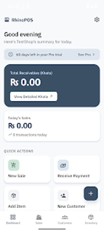 Image 0 for RhinoPOS: Billing  Ledger