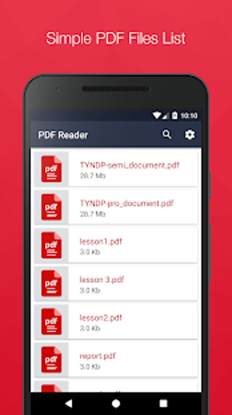 Imagen 1 para Simple PDF Reader 2018