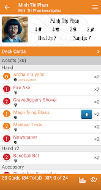 Image 1 for Arkham Cards