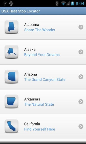 Imagen 1 para USA Rest Stop Locator