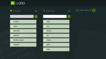 Image 0 for List2Do for Windows 8