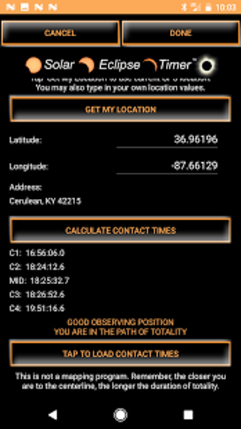 Imagen 5 para Solar Eclipse Timer