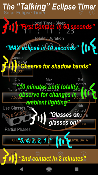 Imagen 5 para Solar Eclipse Timer