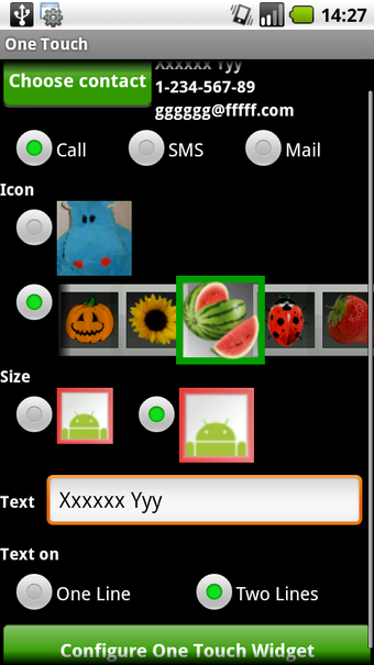 Imagen 1 para One Touch Widget