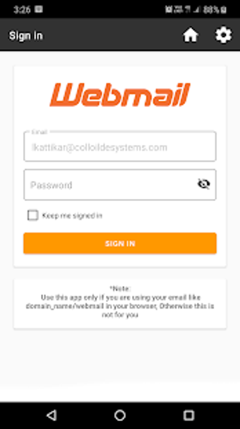 Imagen 0 para Webmail - Lite App