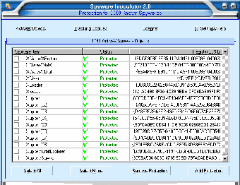 Image 0 for Spyware Inoculator