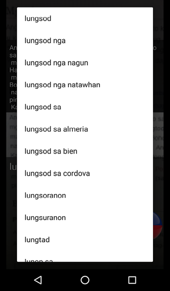 Image 0 for English to Cebuano Dictio…