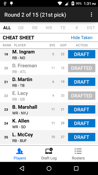 Image 1 for Fantasy Football Draft Wi…