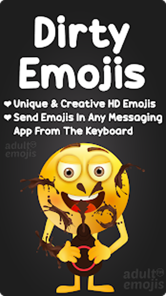 Imagen 2 para Dirty Emoji Sticker Keybo…