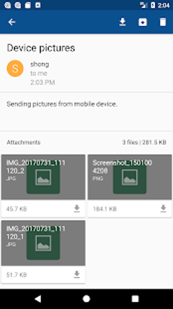 Imagen 1 para IBM Aspera Faspex Mobile