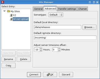 Image 0 for FileZilla for Linux