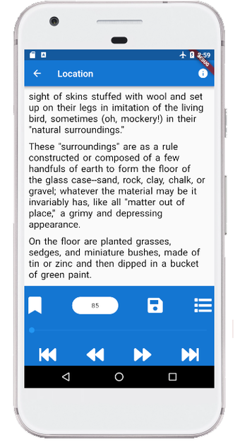 Image 0 for Local Speed Reading