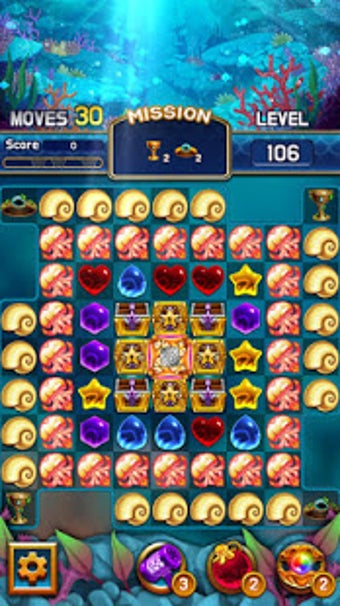 Imagen 3 para Jewel Abyss: Match3 puzzl…