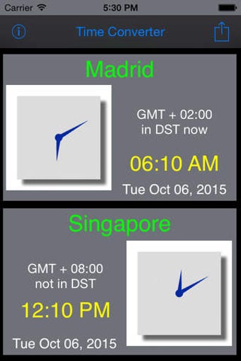Imagen 0 para Time Converter Two Zone