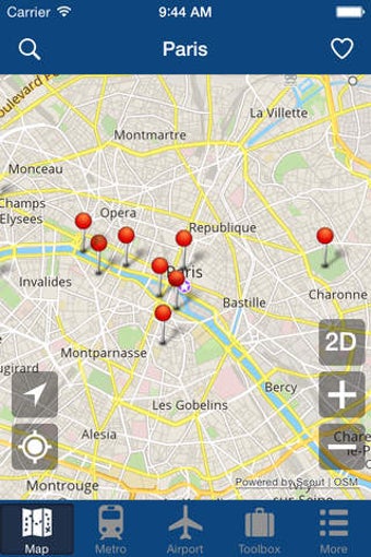 Imagen 0 para Paris Offline Map - City …