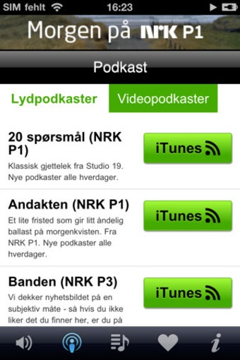 Image 0 for NRK RADIO 2.0