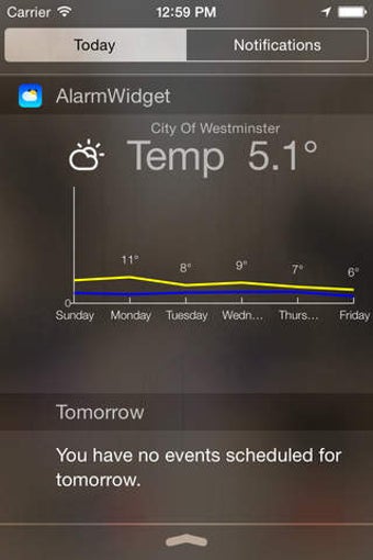 Imagen 0 para Alarm Weather Notificatio…